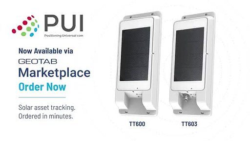 PUI and Geotab Simplify Asset Tracking with New 'Order Now' Deal