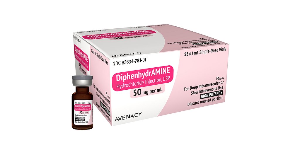 Avenacy's New Generic Benadryl Aims to Bolster Hospital Supply Chains