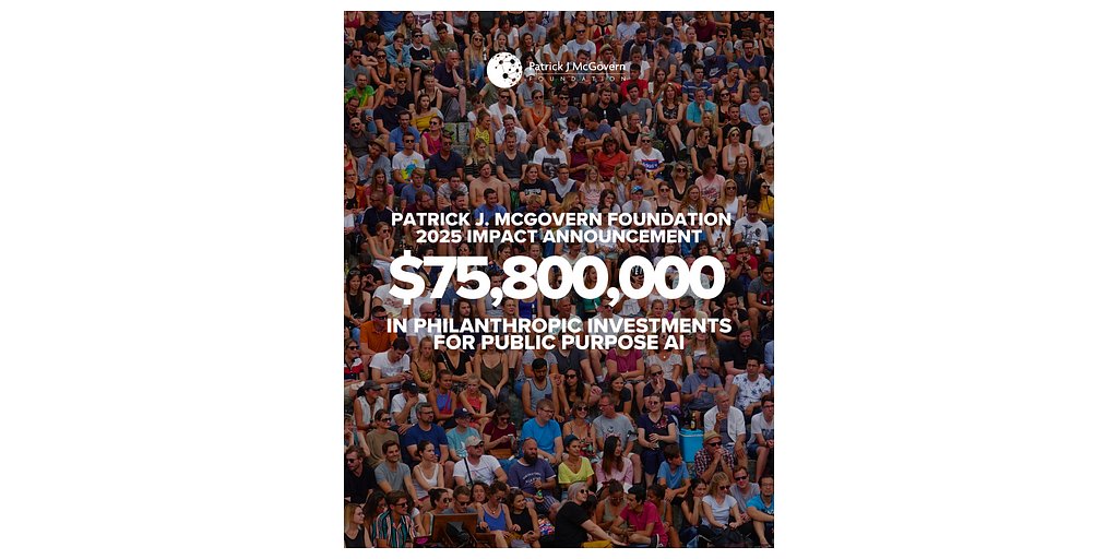 Beyond the AI Race: A $75.8M Bet on AI for Public Good