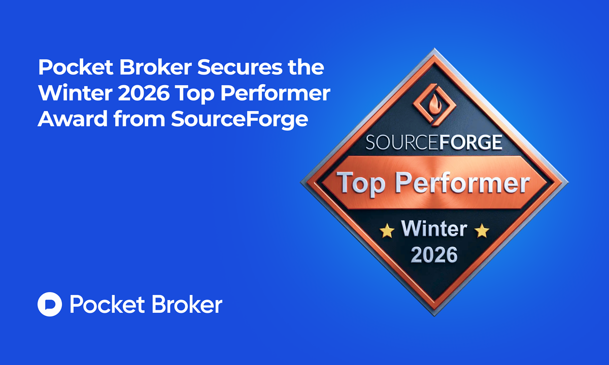 Pocket Broker Earns Top Award Fueled by User Acclaim