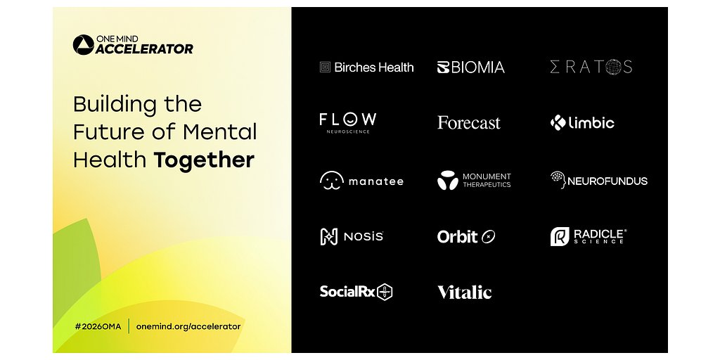 One Mind's New Cohort Wields AI to Forge Mental Health's Future