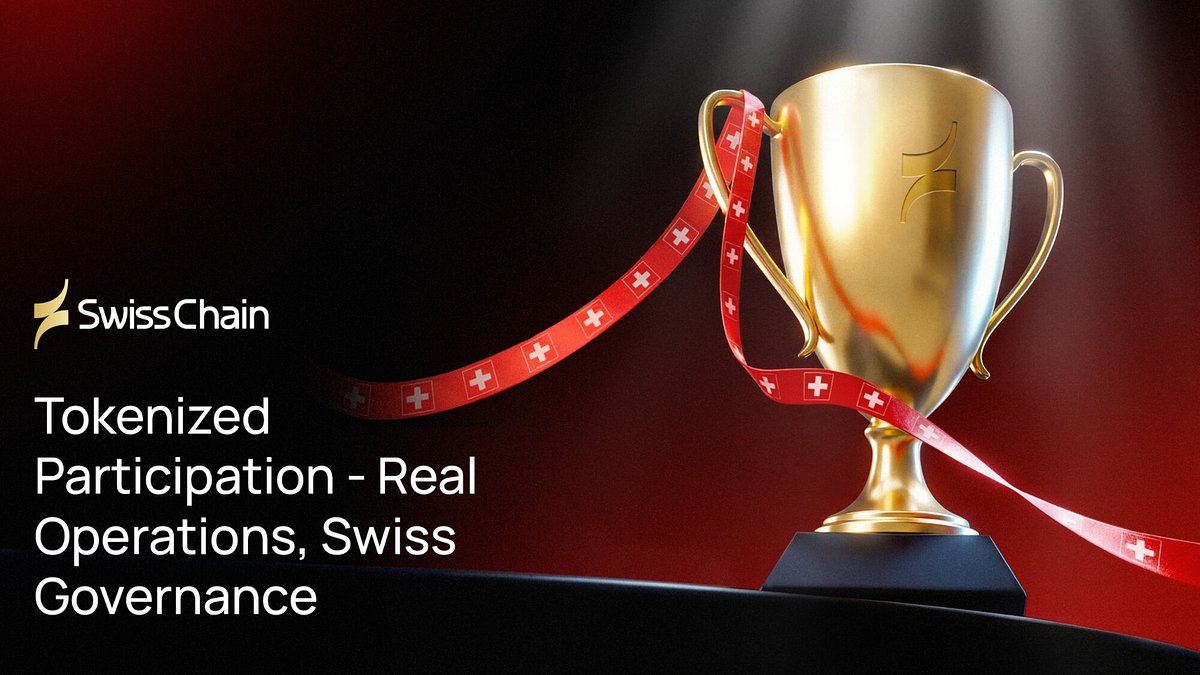 SwissChain Tokenizes Equity Under DLT Act, Pushing Swiss Finance Forward