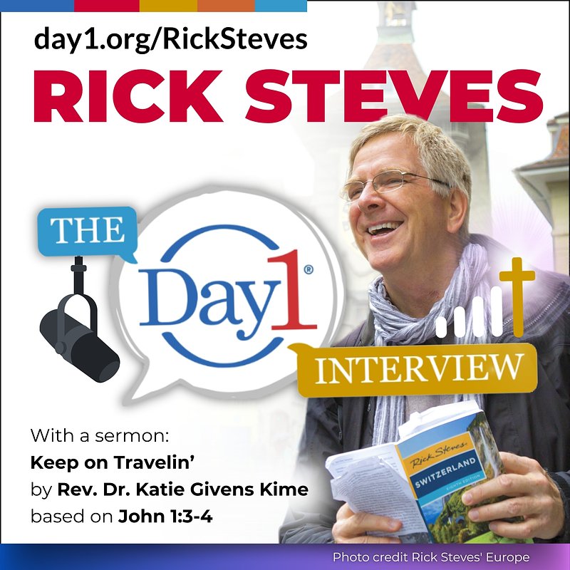 Rick Steves on Travel as a Spiritual Act in New Day1 Interview