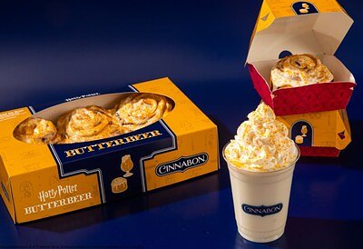 Cinnabon Casts a Sweet Spell with Harry Potter Butterbeer Menu
