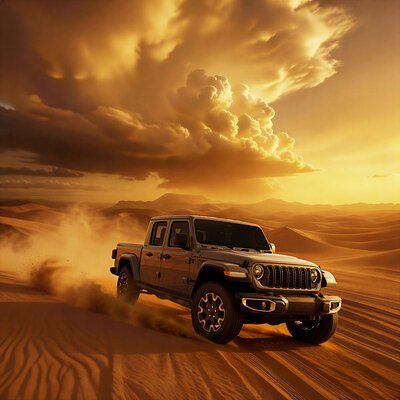 Jeep Gladiator Sahara: Premium Comfort Meets Rugged Capability