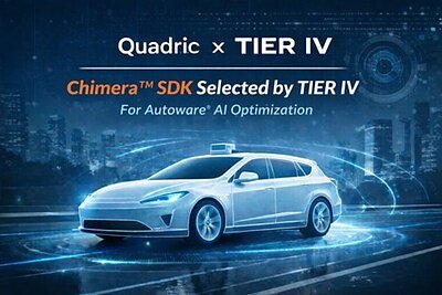 Quadric & TIER IV Partner to Boost Open-Source Self-Driving AI