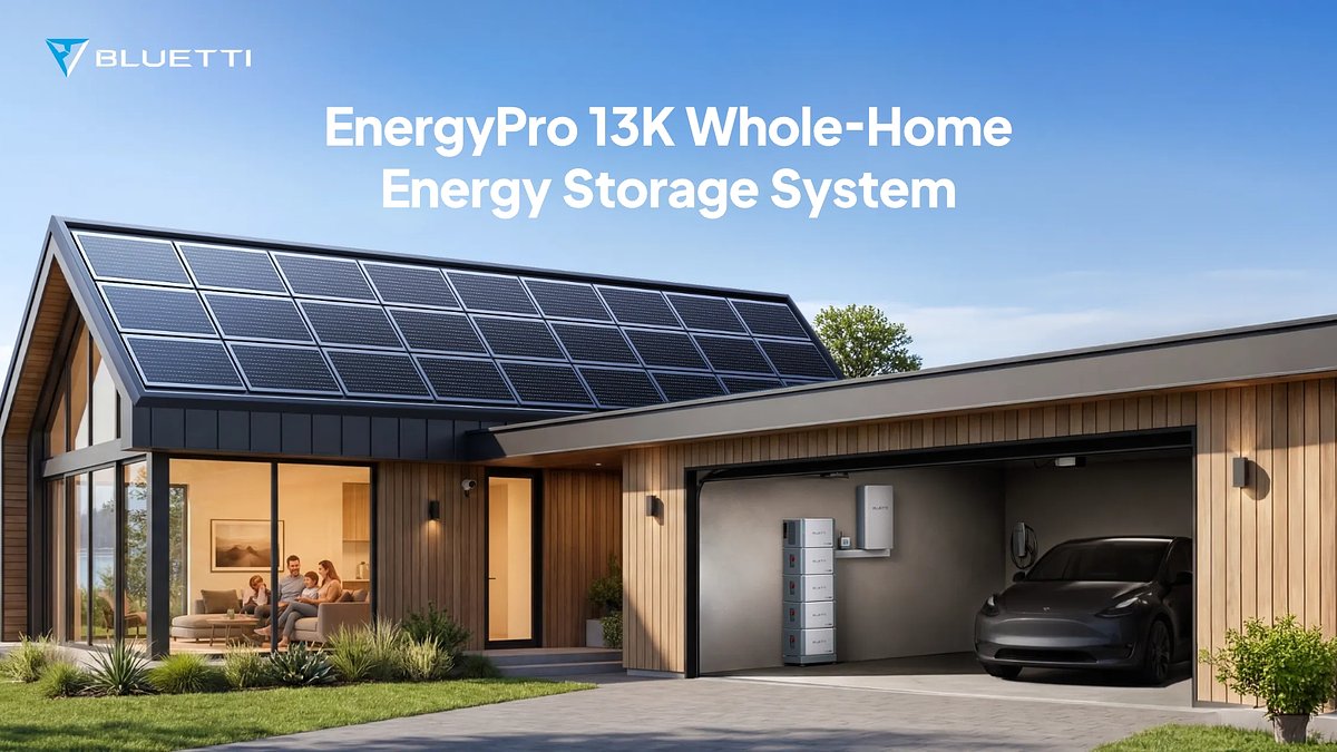 BLUETTI's EnergyPro 13K Challenges Home Battery Market