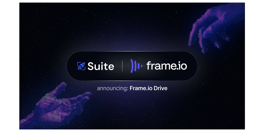Frame.io Drive and Suite Studios End the Wait for Creative Teams