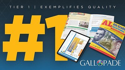 Gallopade Earns Sole Top Rating for New Alabama Social Studies Texts