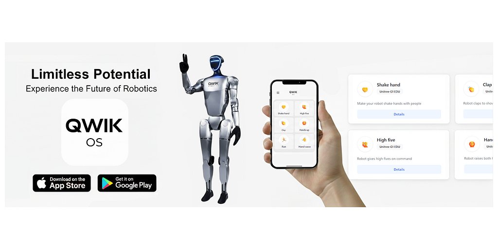 QwikOS Aims to Be the 'Android' for Humanoid Robots with New OS