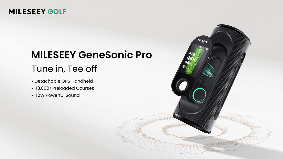 MILESEEY Challenges Golf Tech Giants with GeneSonic Pro Debut
