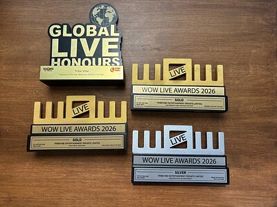 TribeVibe's Award Sweep Signals New Era for Indian Live Entertainment