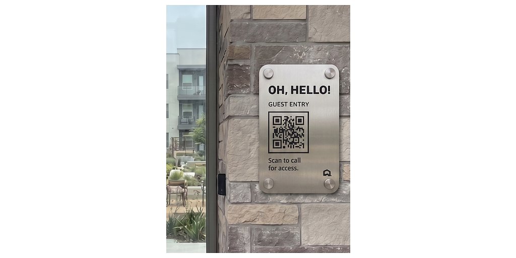 SmartRent's Virtual Intercom Ditches Hardware for QR Code Access Control
