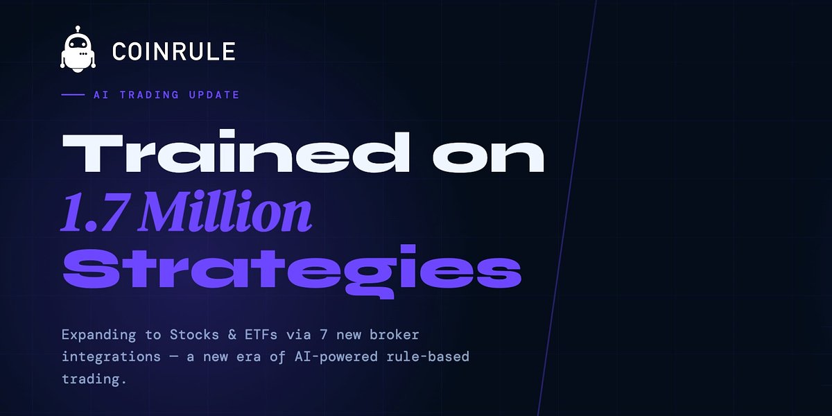 Coinrule's AI Trading Agents Make the Leap From Crypto to Stocks
