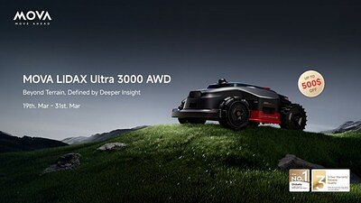 MOVA's New Robots Bring AI-Powered Luxury to Lawn and Pool Care