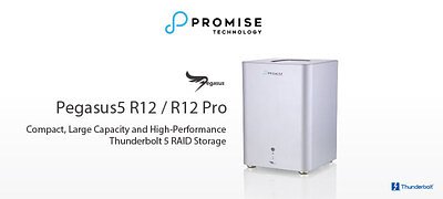 PROMISE Unleashes AI-Powered Storage with Blazing Thunderbolt 5 Speed
