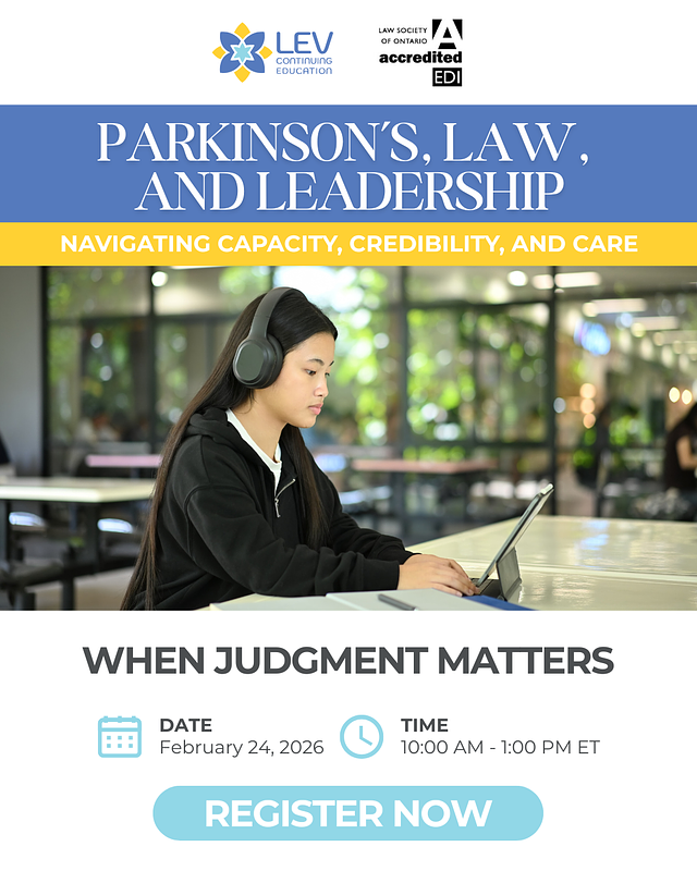 Parkinson's in the Workplace: Canada's Unseen Leadership Challenge