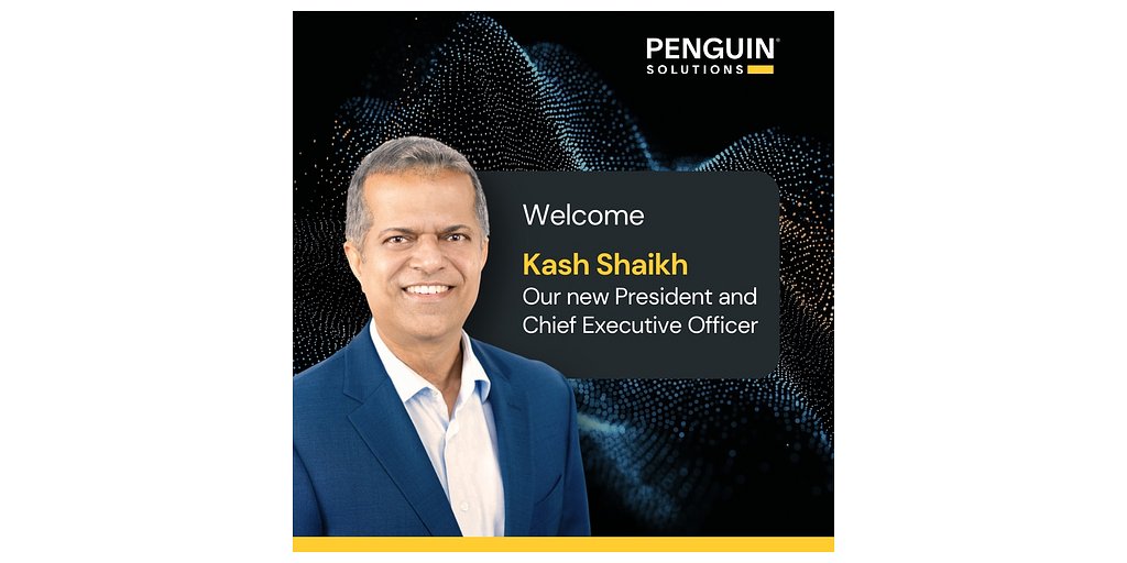 Penguin Solutions Taps AI Veteran Kash Shaikh as New CEO to Scale Growth