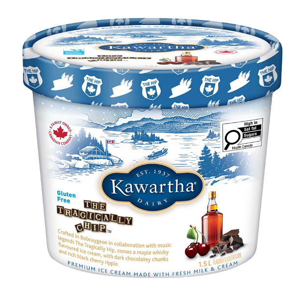A Scoop of Canadiana: The Hip and Kawartha Dairy Serve Up Nostalgia