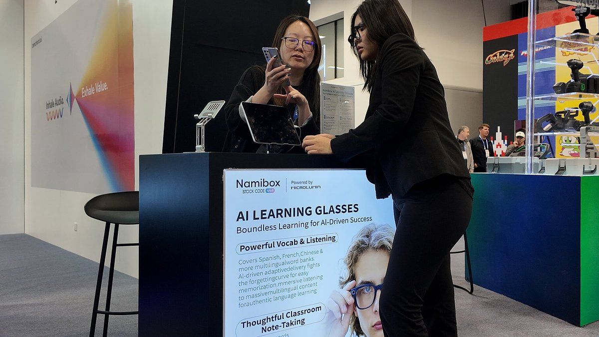 Namibox Debuts AI Glasses, Betting Big on the Classroom of the Future