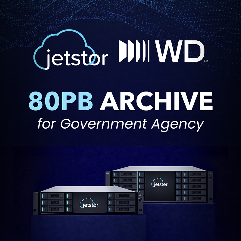 Gov't Secures 80 Petabyte Digital Archive with New Modular Storage System