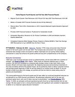 Viatris Pivots to Growth with Major Restructuring, Robust Pipeline