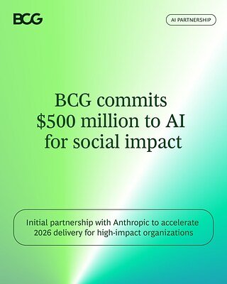 BCG's $500M AI Gambit: Charity, Strategy, or the Future of Consulting?