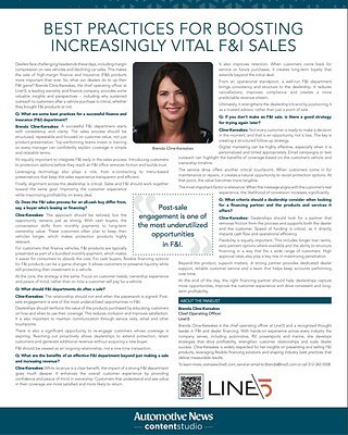 F&I as a Lifeline: Driving Dealership Survival in a Shifting Market