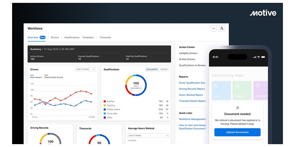 AI Shield: Motive Tackles Fleet Compliance Risks with Automation