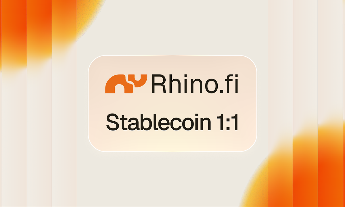 Rhino.fi Aims for a True Digital Dollar with 1:1 Stablecoin Service