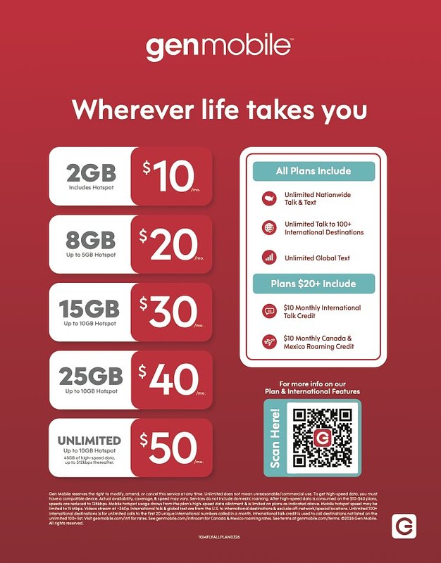 Gen Mobile Boosts Data, Escalating Prepaid Wireless Price Wars