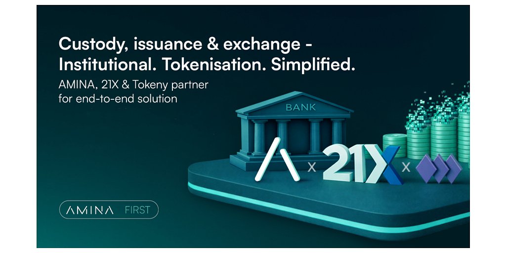 AMINA & 21X Launch Regulated Digital Asset Highway in Europe
