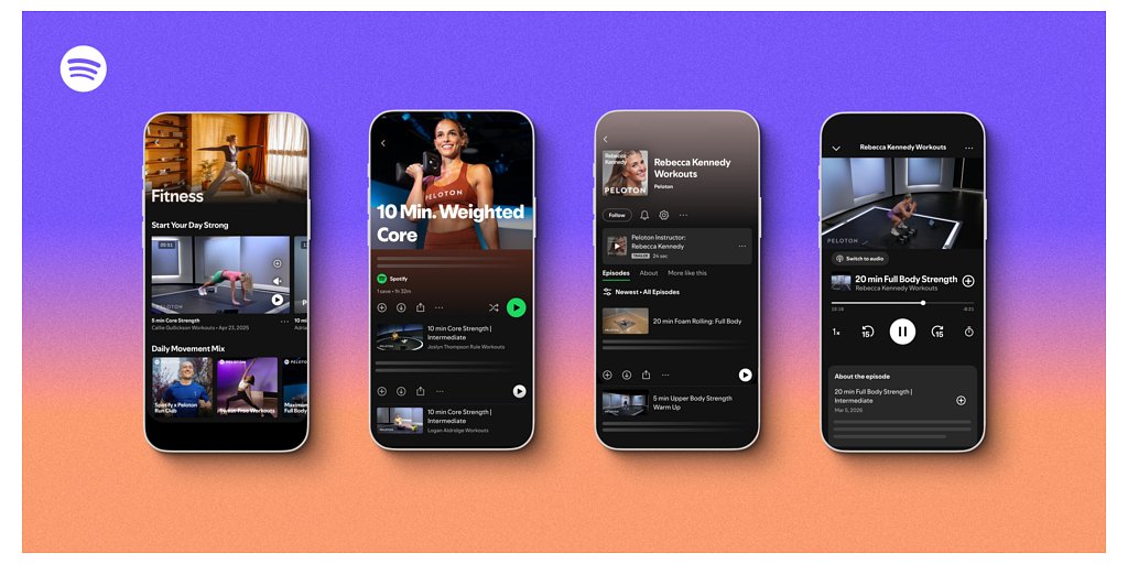 Peloton and Spotify Team Up to Bring Workouts to Millions Globally