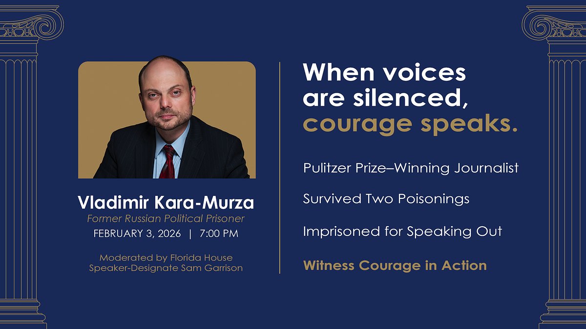 From Russian Prison to Florida Stage: A Dissident's Call to Courage