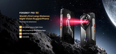 FOSSiBOT F113: A 50-Meter Leap in Smartphone Night Vision