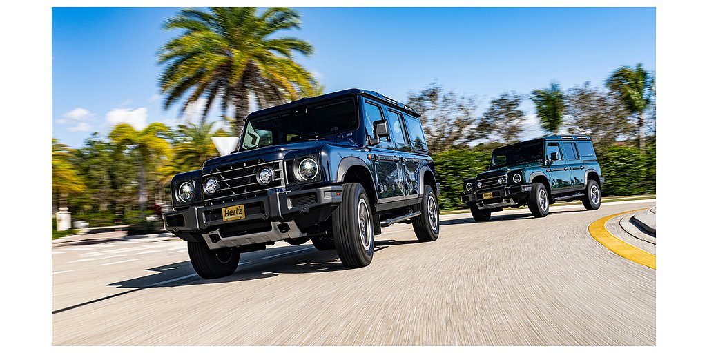 Hertz Bets on Adventure Travel with INEOS Grenadier Fleet