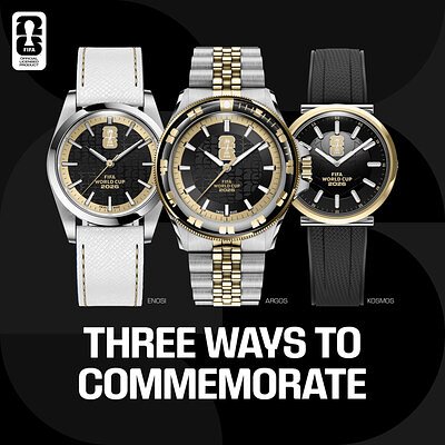 FIFA World Cup Time: AXIA Launches First-Ever Official Watch Collection