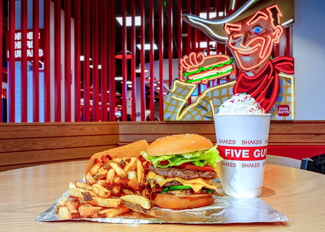 Five Guys Bets Big: Boozy Shakes and Breakfast Hit the Vegas Strip