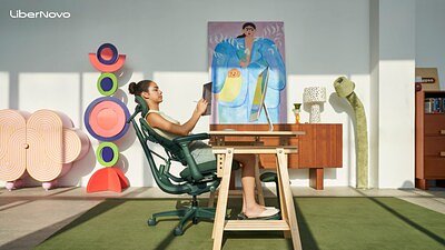 LiberNovo Blends Nature and Tech in New Ergonomic Chair Launch