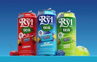 Ryl Tea Taps Jolly Rancher for New Zero-Sugar Iced Tea Line