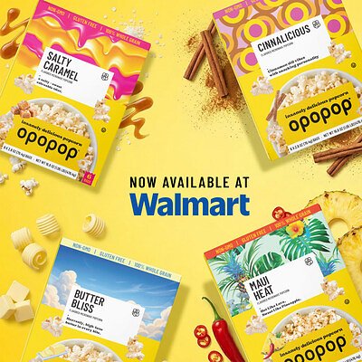 Opopop's Big Pop: Gourmet Brand Hits Walmart's National Snack Aisle