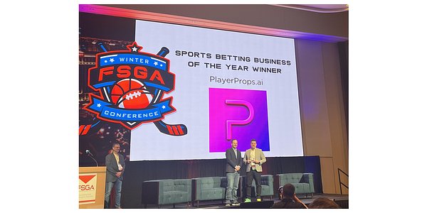 AI Startup PlayerProps.ai Joins Betting Elite with Top Industry Award