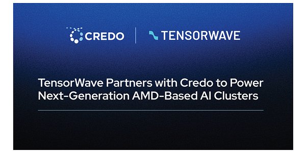 Credo & TensorWave Forge High-Reliability Path for AMD's AI Future