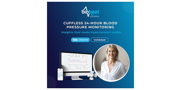 Biobeat Secures $50M to Uncuff the Future of Blood Pressure Monitoring
