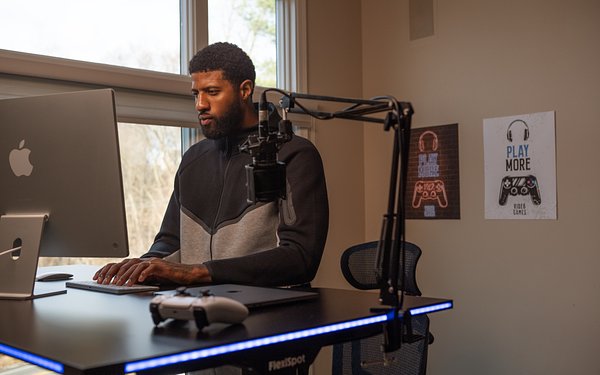 FlexiSpot and Paul George Redefine Ergonomic Living Beyond the Desk