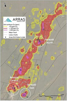 Arras Minerals Fuels Kazakh Copper-Gold Hunt with Massive Drill Program