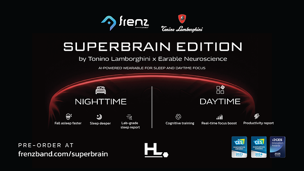 Earable Blends Sleep Science with Supercar Luxury at CES 2026