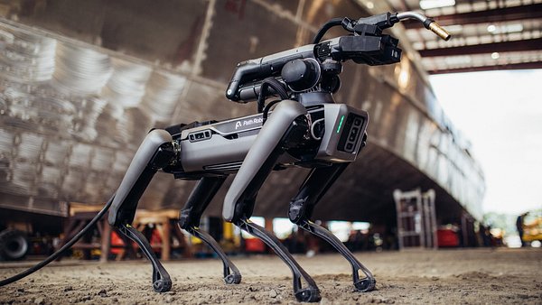 Path Robotics Unveils Rove, an AI-Powered Quadruped Welder