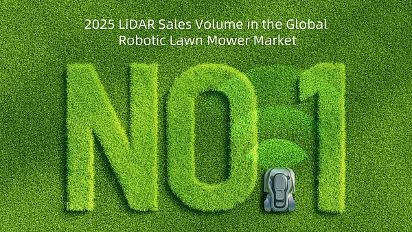 RoboSense LiDAR Dominates Booming Robotic Lawn Mower Market