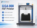 Peopoly’s Giga 800: The $15K Printer Crashing the Industrial Market